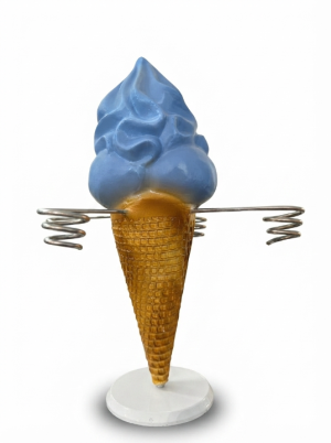 Waffelhalter 4-armig – Blau