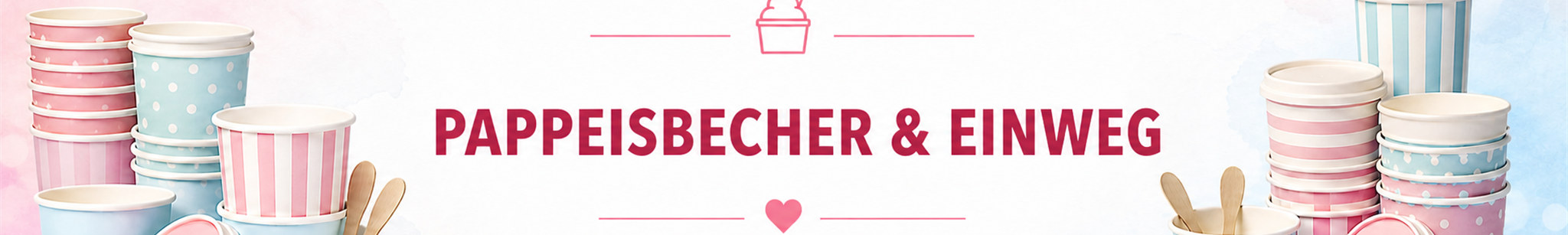 Pappeisbecher & Einweg