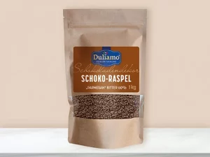 Schoko-Raspel Parmesan bitter - DULIAMO