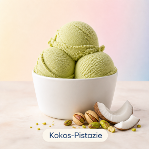 Kokos-Pistazie-Eis 10l